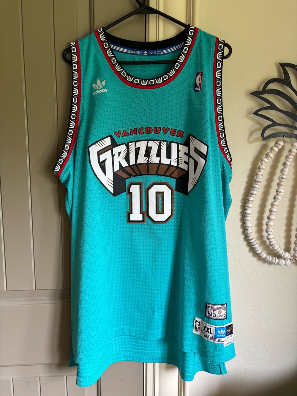 adidas Vancouver Grizzlies bibby#10 Basketball Jersey, clothes